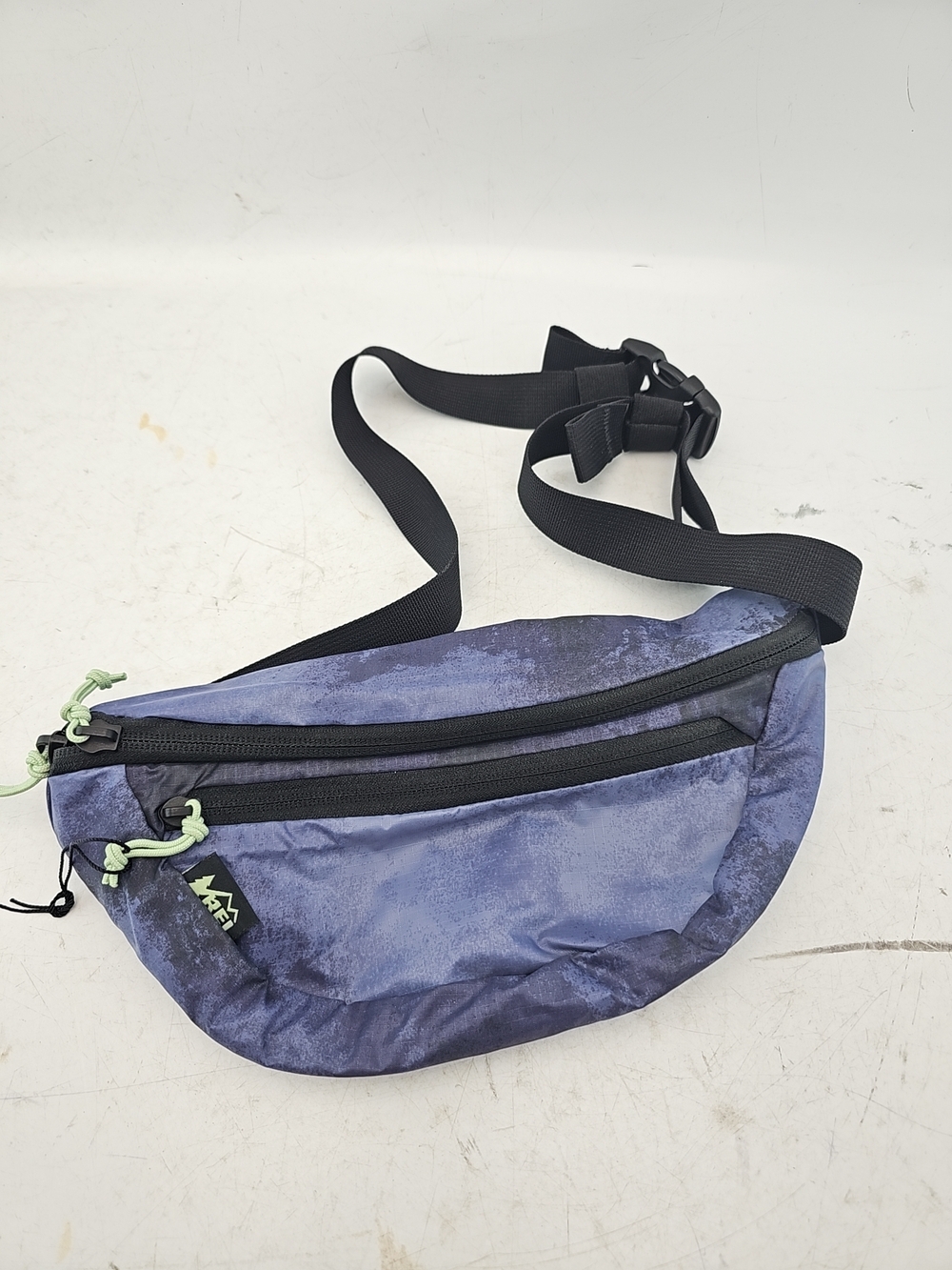 REI Co-op Blue Patterned Fanny Pack Belt Bag